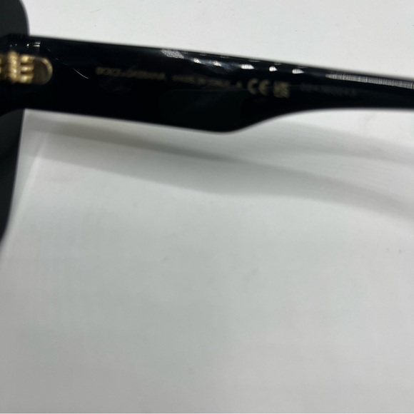 Dolce & Gabbana Women’s Cat Eye Sunglasses DG4405 Black - Picture 6 of 9